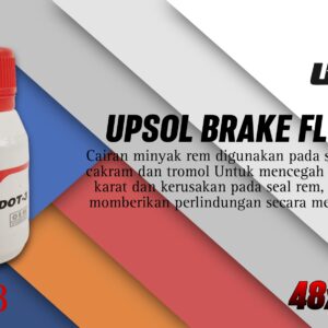 UPSOL® Brake Fluid DOT-3 48x50mL