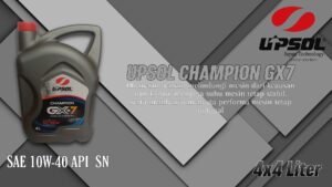 UPSOL® Champion GX7 SAE 10W-40 API SN