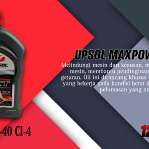 UPSOL® Max Power XT SAE 15W-40