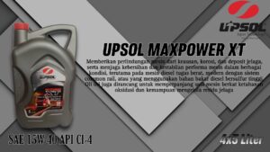 UPSOL® MaxPower XT SAE 15W-40 API CI-4