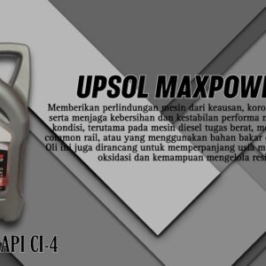 UPSOL® MaxPower XT SAE 15W-40 API CI-4