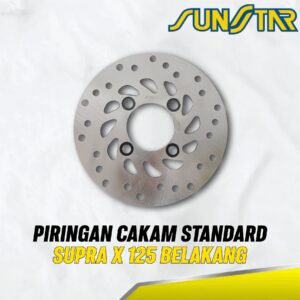 Supra X 125 Rear Standard Brake Disc - Sunstar®