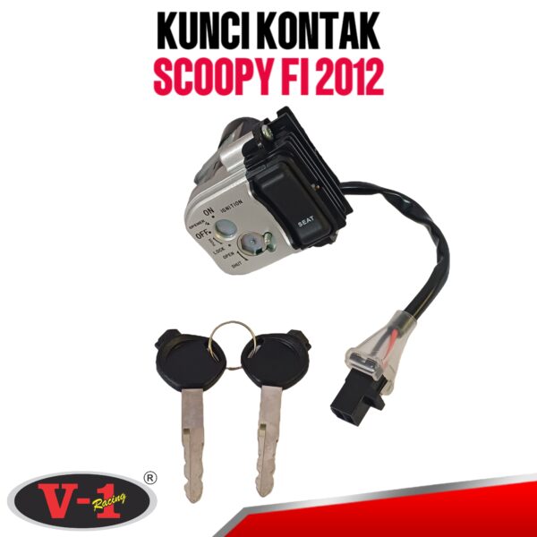Scoopy FI 2012 Ignition Key - V1 Racing®